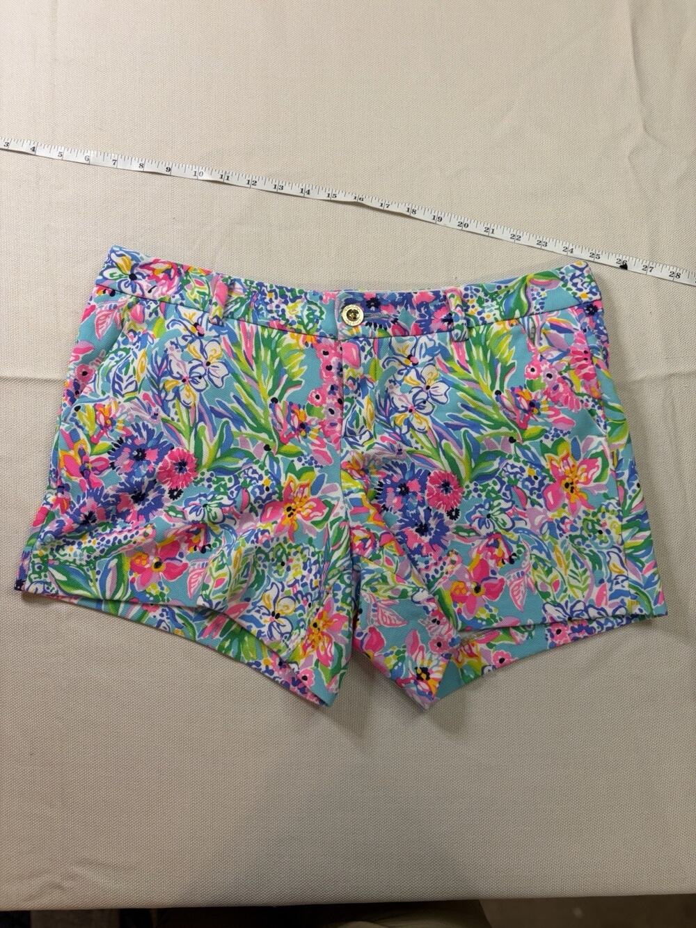 Lilly Pulitzer Shorts Women’s Size 10 Tropical Floral Resort Preppy Summer